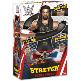 Stretch 10"WWE Asst   (Roman Reigns & AJ)