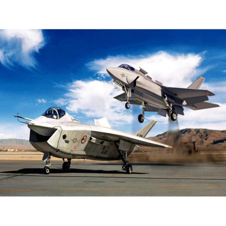 ITALERI  X-32A & X-35B JOINT STRIKE FIGHTER 1:72