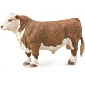 COLLECTA - HEREFORD BULL POLLED (L)