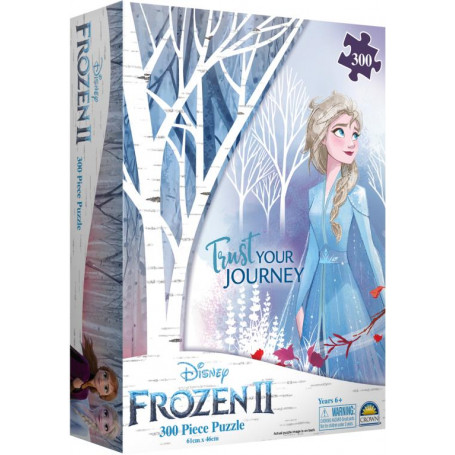 Frozen 2 - 300pce Crown Puzzle (2 Asst)