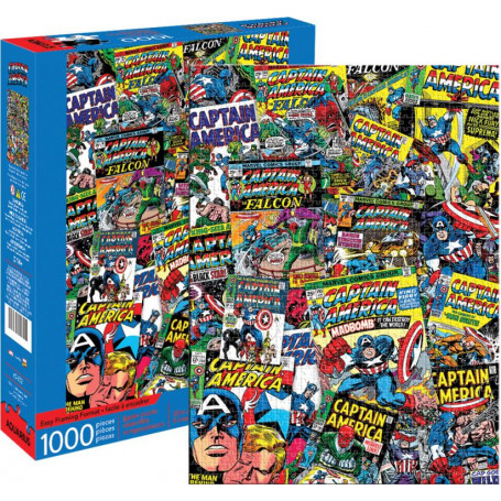Marvel - Captain America Collage 1000pc Puzzle