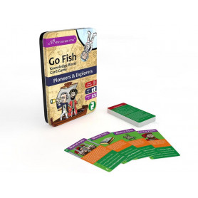 GO FISH, PIONEERS/EXPLORER Tin