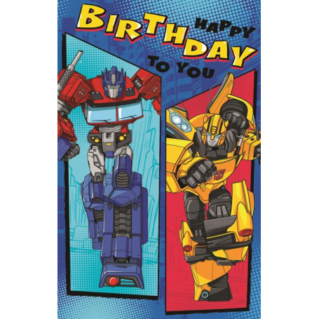 CARD PREMIUM TRANSFORMERS GROUP COMIC