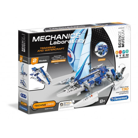 Clementoni Mech Lab Trimaran & Watercraft