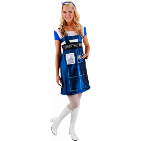 Dr Who - TARDIS Costume Dress L/XL