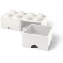 LEGO STORAGE BRICK 8 - White