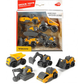 DICKIE VOLVO CONSTRUCTION 5 PACK