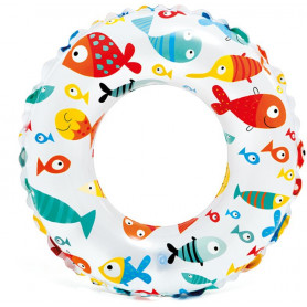 Intex Lively Print Swim Ring -Assorted