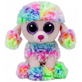 TY Beanie Boo - Rainbow The Multicoloured Poodle