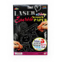 LASER SPARKLE SCRATCH PAPER (5 x A5 SHEETS & TOOL)