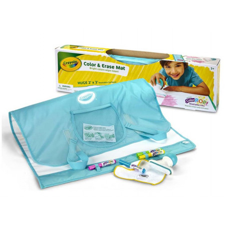 Crayola Colour & Erase Mat- Style may vary- Assorted