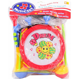 My First Band Set - 8pcs colourful Musical Instruments