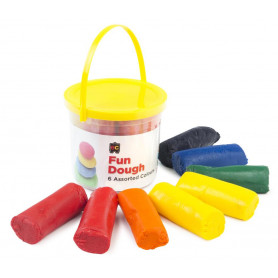 Fun Dough 900g Tub With 6 Different Colours
