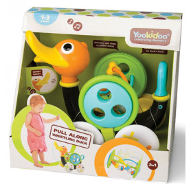 Yookidoo Whistling Pull Along Duck