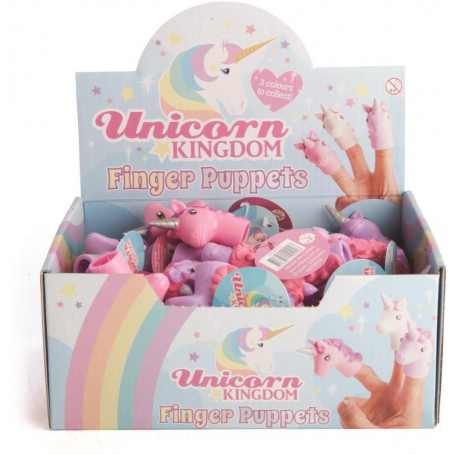 FINGER PUPPET UNICORN #48/384
