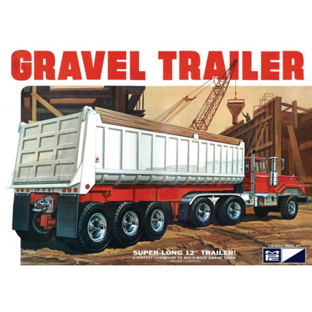 AMT 1:25 GRAVEL TRAILER