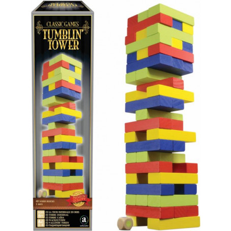 Classic Games Collection - Wood Tumblin' Tower (colored)