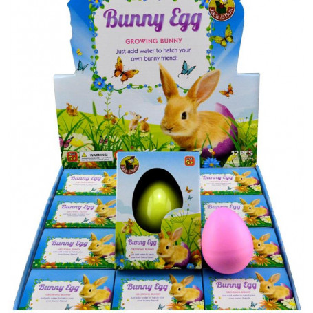 Growing Bunny Egg- Assorted