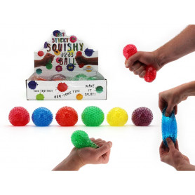 SQUISHY WATER ORBS BALL - LARGE 7 CM Astd