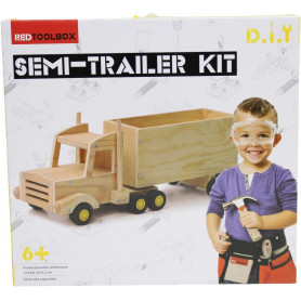 Red Tool Box Semi-Trailer Kit