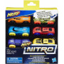 NERF NITRO FOAM CAR 6PK 3