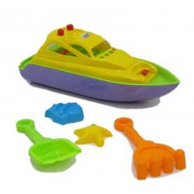 Sea Cruiser Beach Play Set - 38cm Boat & Accs