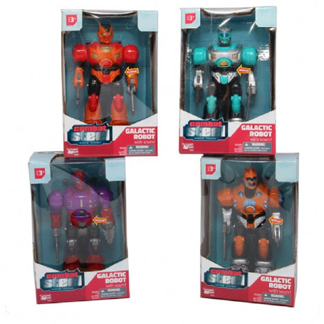Combat Steel Galactic Robot - Assorted
