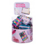Reversible Sequin Notebook Keychains Asst