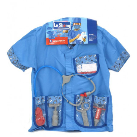 Veterinarian Costume Medical Set - Full Outfit & Play Accs