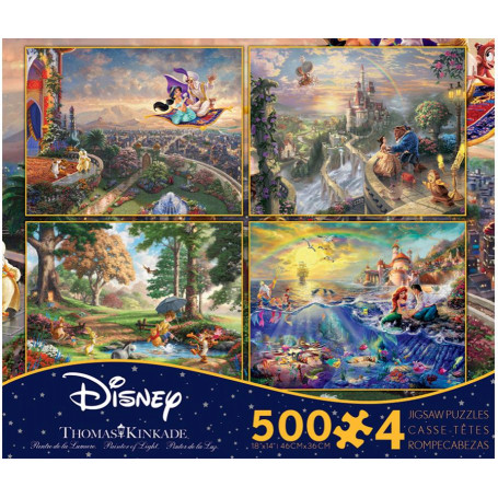 KINKADE DISNEY 500pc 4-in-1 S3