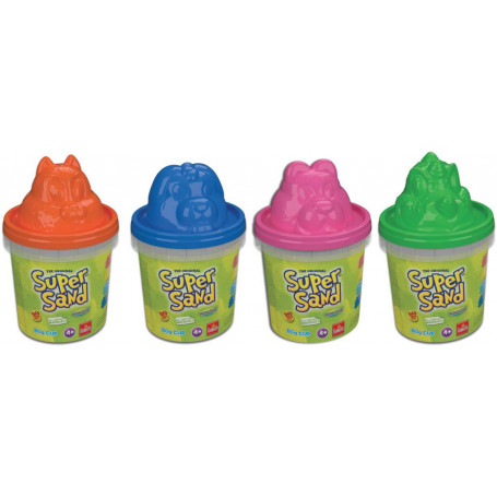 SUPER SAND 70G CUPS WITH CHARACTER MOULD