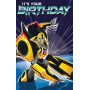 CARD BDAY TRANSFORMERS BBEE BLUE