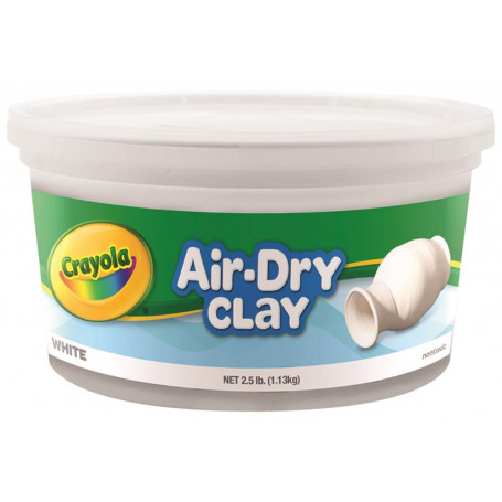 1.13KG AIR DRY CLAY - WHITE