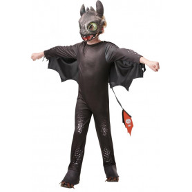 TOOTHLESS NIGHT FURY DELUXE COSTUME 3-4YR