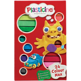 Plasticine 24 Colour Max