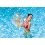 TRANSPARENT GLITTER BEACH BALLS, Age 3+