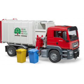 Bruder 1:16 MAN TGS Side loading garbage truck