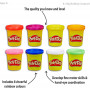 PLAY-DOH 8 PACK RAINBOW