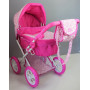 Sally Fay Large Deluxe Dolls Pram - Metal Frame, PU Wheels