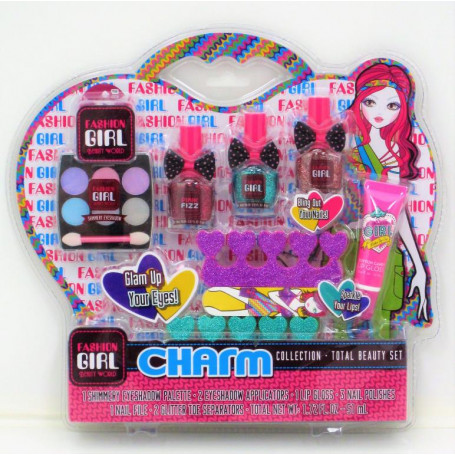 Fashion Girl Nail & Make Up Set - Nails & Make Up
