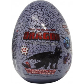 How To Train Your Dragon 3 Puzzle Egg 46pce 
(4 Asst)