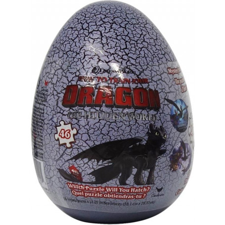 How To Train Your Dragon 3 Puzzle Egg 46pce 
(4 Asst)