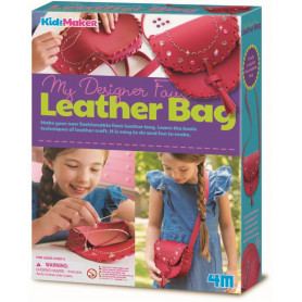 4M - KidzMaker - My Designer Faux Leather Bag