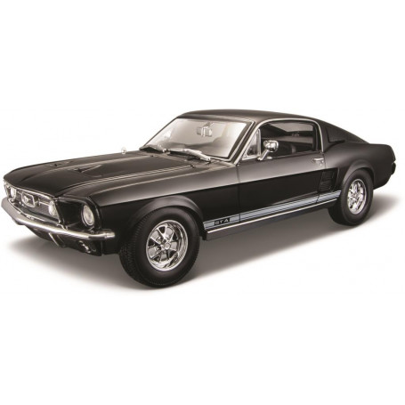 MAI18 1967 Ford Mustang Fastback - Black
