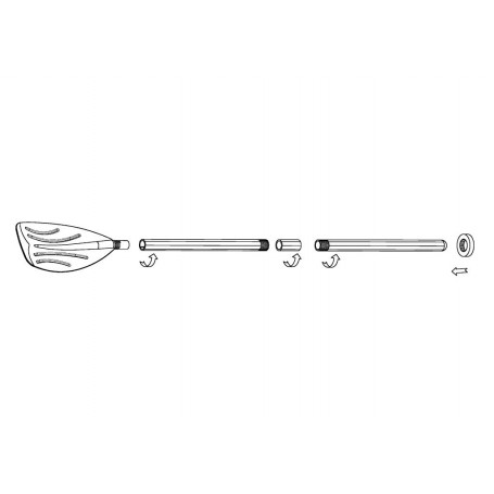FRENCH OARS, 3-pc., Polybag w/ Header