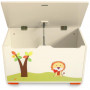 DESIGNED WOODEN TOY BOX
