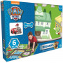 6 PCS TILE MEGA MAT WITH VEHICLE ASSTD