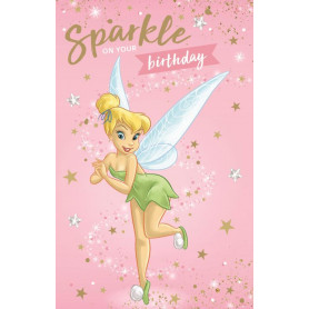 CARD PREMIUM DISNEY FAIRIES SPARKLE