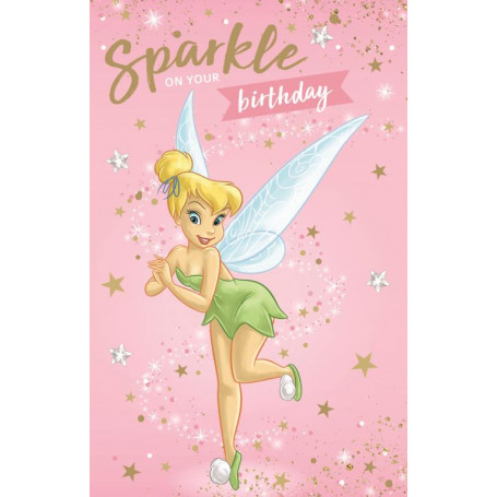 CARD PREMIUM DISNEY FAIRIES SPARKLE