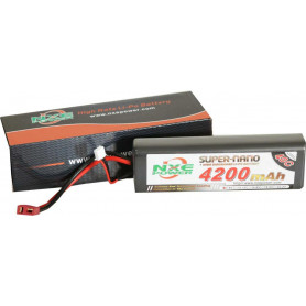 7.4v 4200mah 40c Round Hard Case Deans